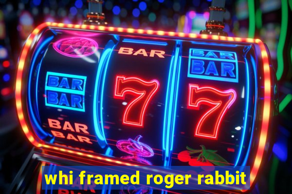 whi framed roger rabbit